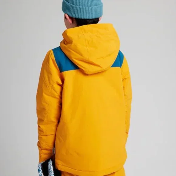 NEW Burton Jacket Youth Boys Small and Large Cadmium Yellow Dugout Snowb… - Picture 7 of 9